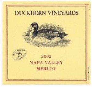 DuckhornMerlotLabel