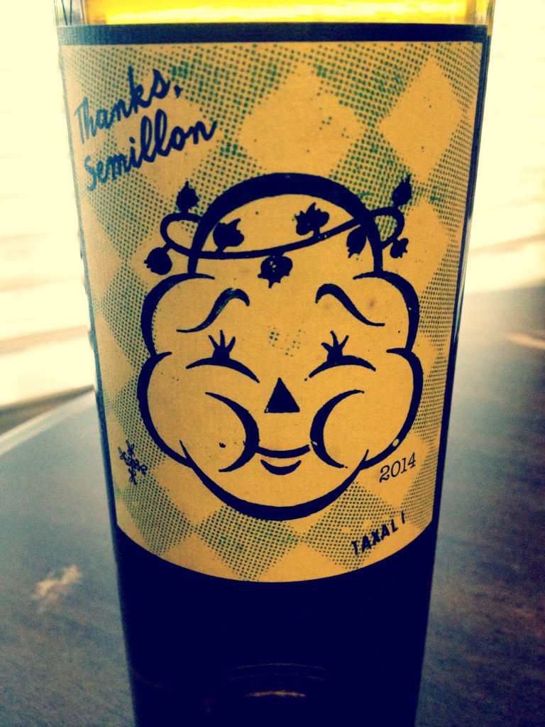 Bonny Doon Semillon 2014 front label